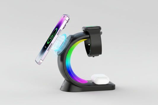 4-in-1 Magnetic Wireless Charging Station